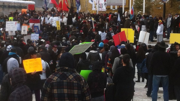 First Nations, Idle No More rally