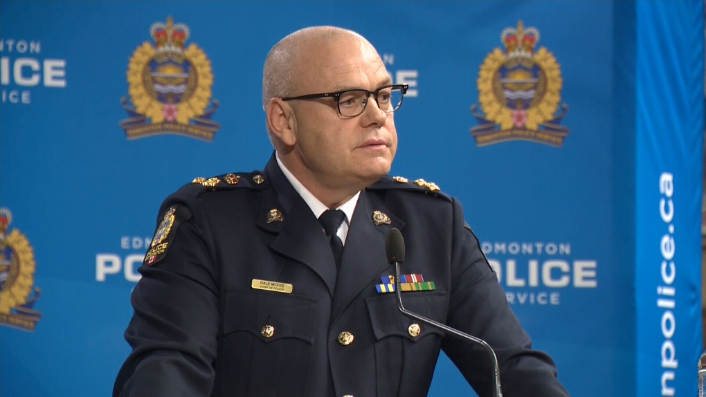Edmonton Police Chief Dale McFee.
