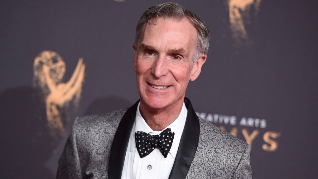 Bill Nye arrives at night one of the Creative Arts Emmy Awards at the Microsoft Theater on Saturday, Sept. 9, 2017, in Los Angeles. (Photo by Richard Shotwell/Invision/AP)