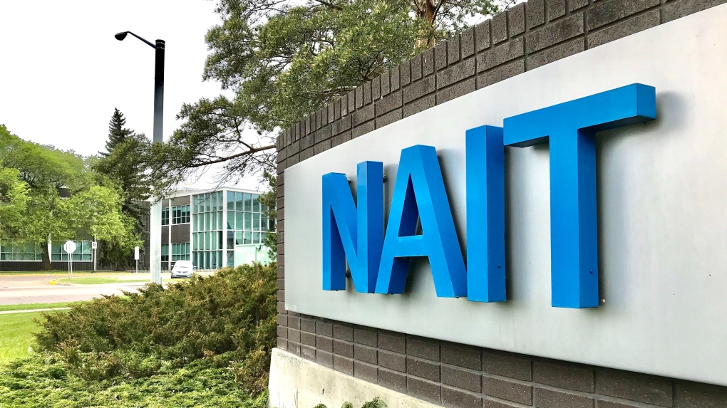 NAIT in Edmonton is shown in this May 20, 2020 photo. 