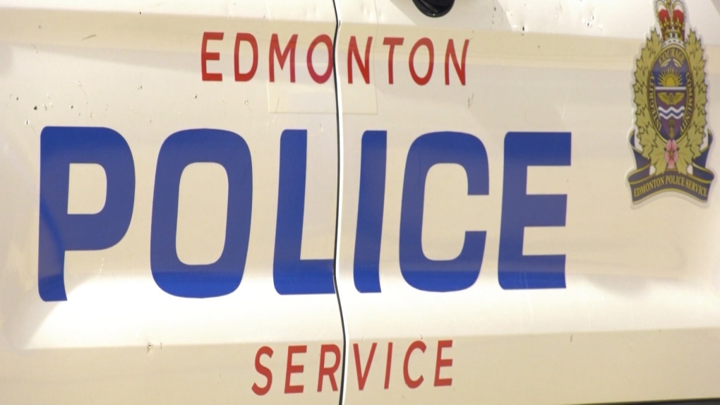 Edmonton Police Service vehicle.