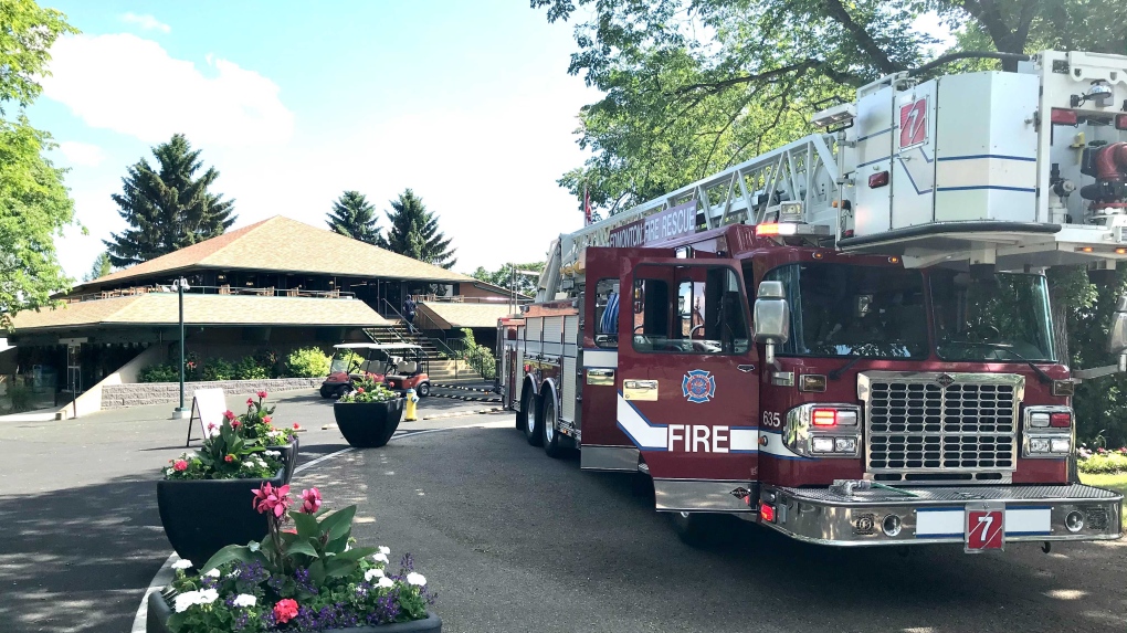 A fire on June 24, 2021, was contained to the kitchen of the Rundle Park Golf Course clubhouse. 