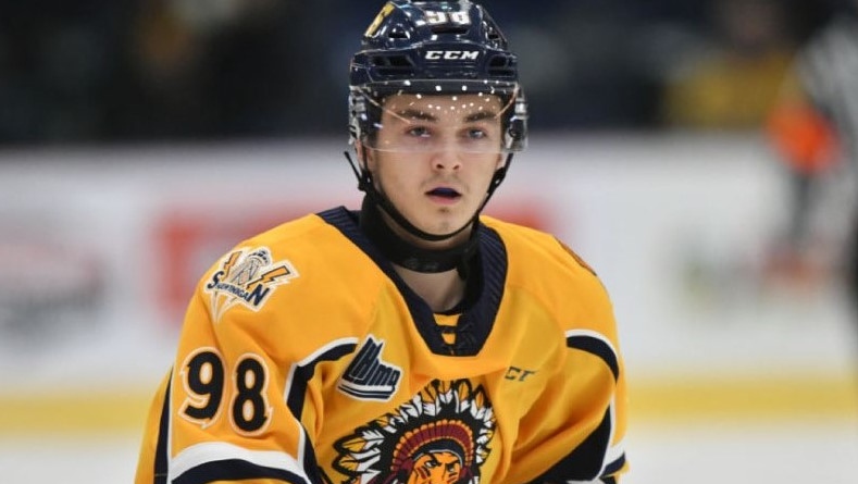 Xavier Bourgault played with the Shawinigan Cataractes prior to being drafted in the first round of the 2021 NHL entry draft by the Edmonton Oilers (Supplied)