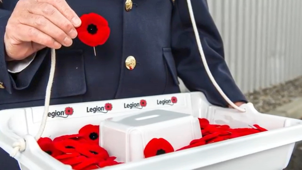 Every November, Canadians wear the poppy to honour those who fought for our country. (Photo courtesy of the Royal Canadian Legion)