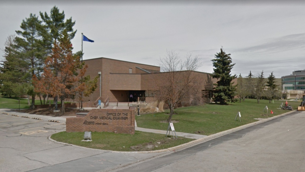 The Office of the Chief Medical Examiner in Calgary as seen on Google Street View in May 2017.