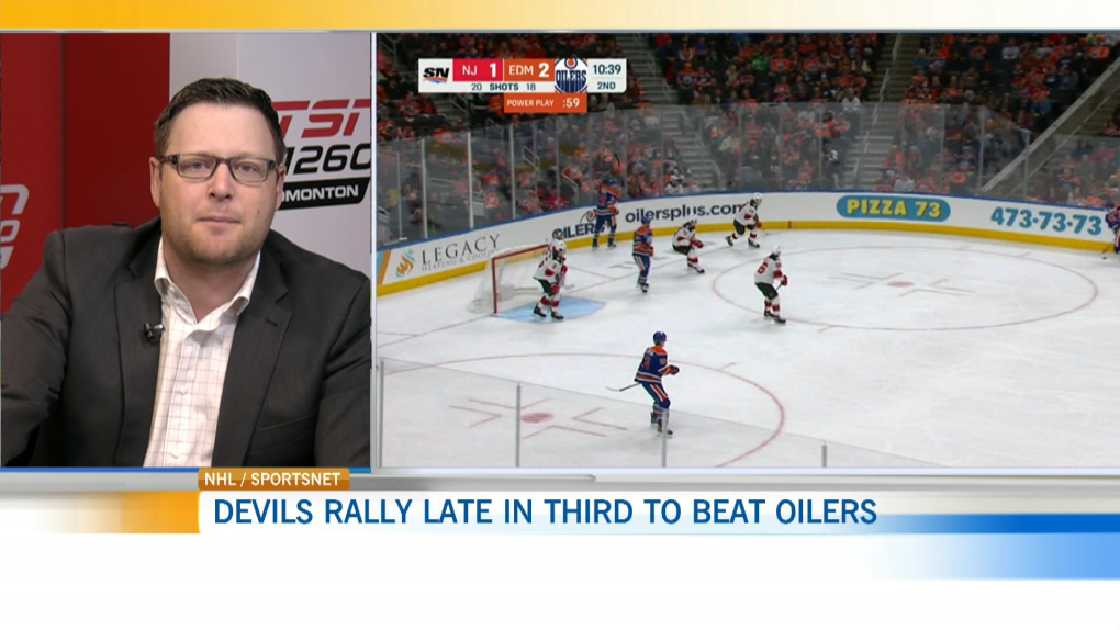 Oilers: Skinner starts against Devils