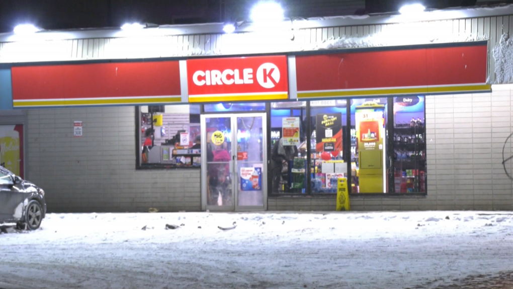 In the early morning of Dec. 18, 2022, a man was found at a convenience store near 104 Street and 107 Avenue suffering from life-threatening gunshot wounds. He died on scene shortly thereafter, police say.