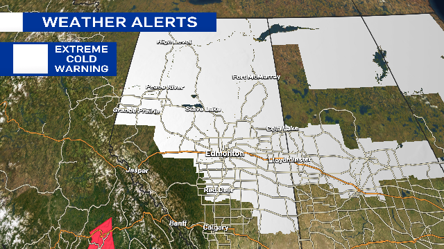 Extreme Cold Warning In Effect For Edmonton | CTV News