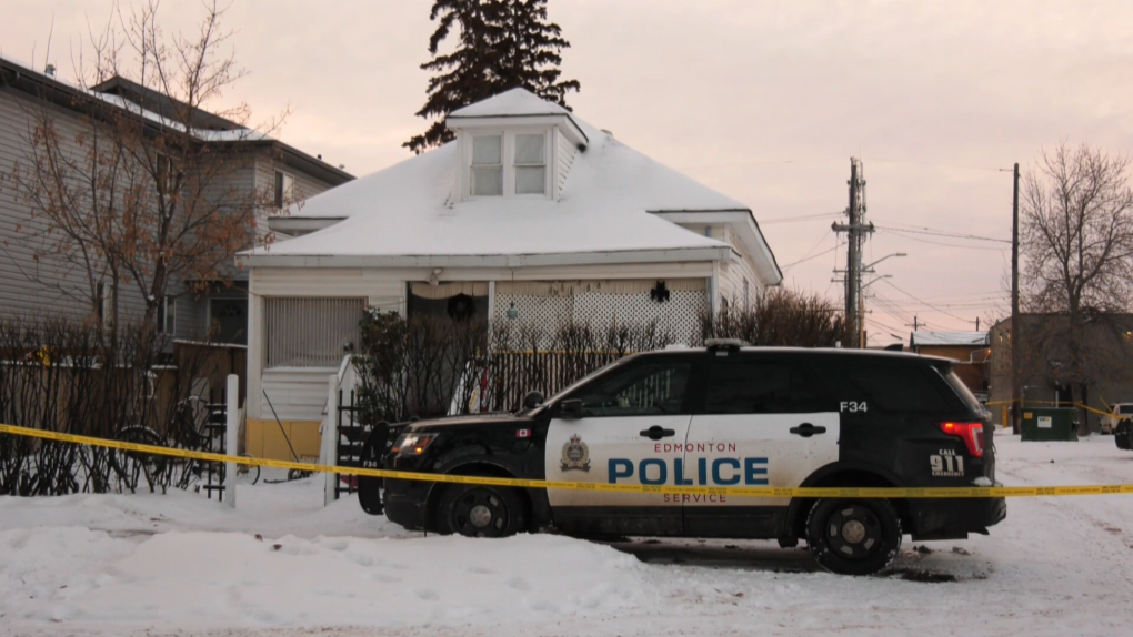 A man in his 30s was found dead in a home in central Edmonton on Tuesday.