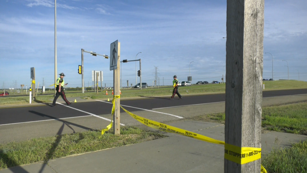 An 18-year-old cyclist sustained serious injuries when he was hit by a driver who was heading onto Anthony Henday Drive at 50 Street on Aug. 10, 2022. 