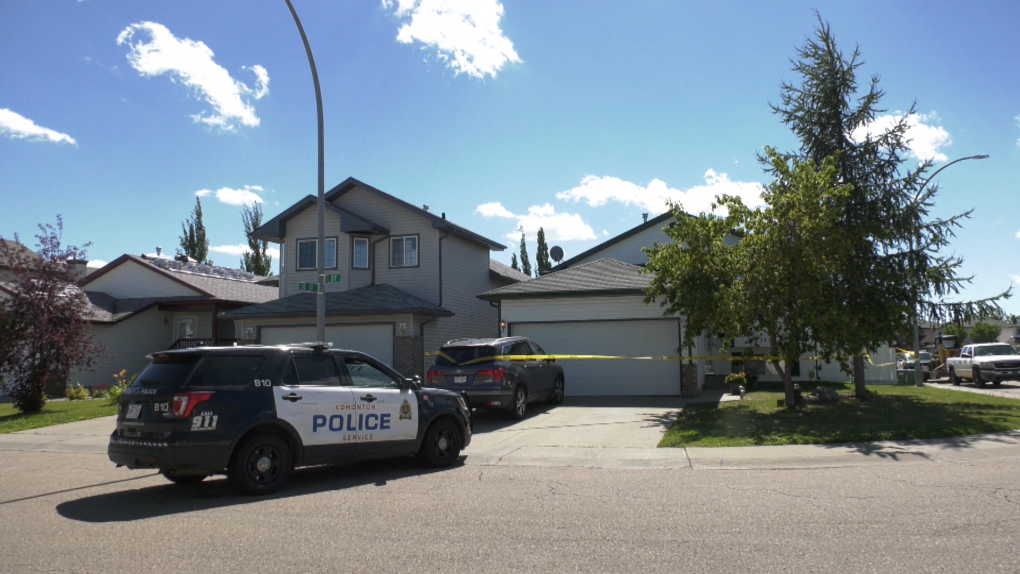 Police are investigating a suspicious death at 162 Avenue and 52 Street. 