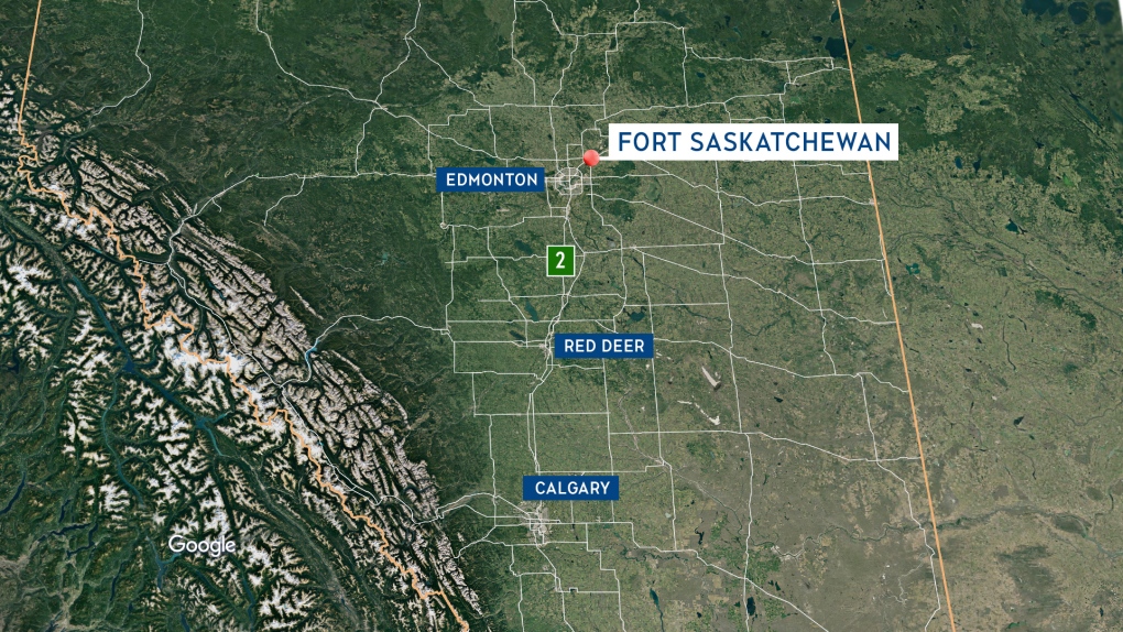 Fort Saskatchewan map