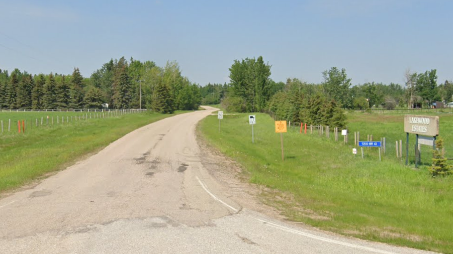 Lakewood Estates west of Edmonton. (Source: Google).