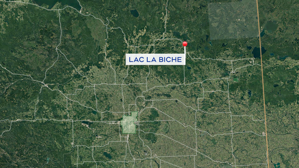 Lac La Biche map