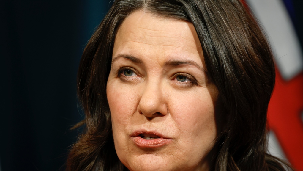 Alberta’s Opposition NDP Leader says Premier Danielle Smith’s assurance of a thorough investigation into allegations of interference with Crown prosecutors is “an empty talking point” given new details on the search itself. Smith gives an update in Calgary, Tuesday, Jan. 10, 2023. THE CANADIAN PRESS/Jeff McIntosh