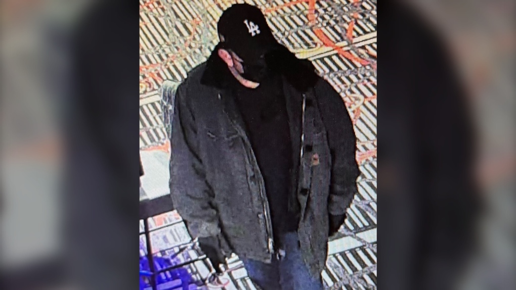 St. Albert RCMP say this man robbed Century Casino on Sunday, Nov. 12, 2023. (Supplied)