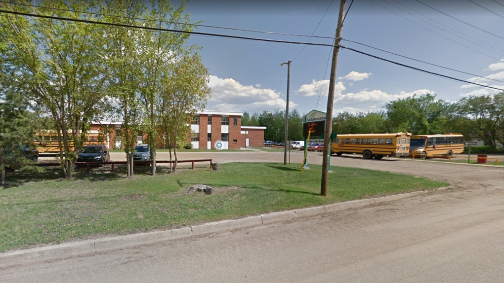 H.A. Kostash School as seen on Google Street View in May 2018. 