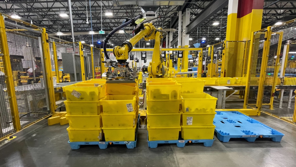 Robotic  warehouse open in Acheson