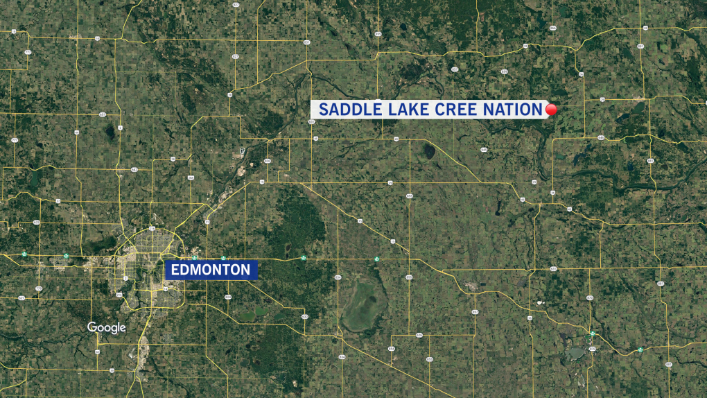 Map - Saddle Lake Cree Nation
