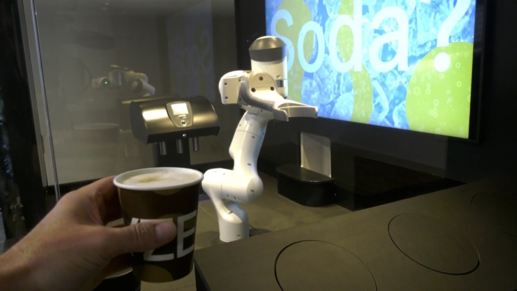 New Coffee Serving Robot   Robotic Barista 1 6532290 