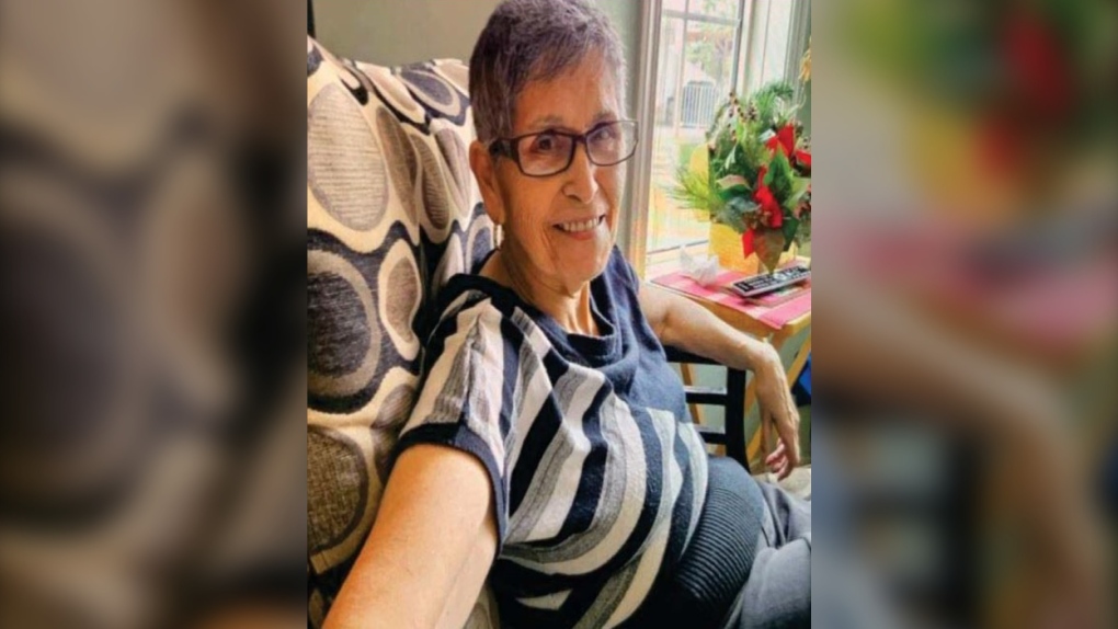 Edmonton police on Aug. 28, 2023, asked for the public's help finding Marge Venance, 76, who had last been seen walking a dog near Millbourne Mall the previous evening. (Photo provided.) 