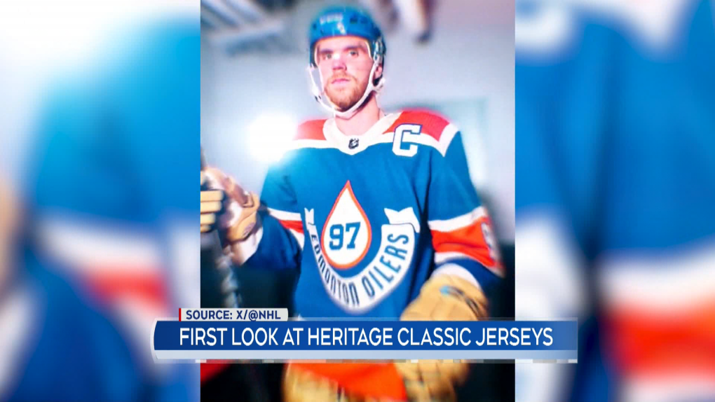 22 Heritage Classic Jersey Unveiling Stock Photos, High-Res