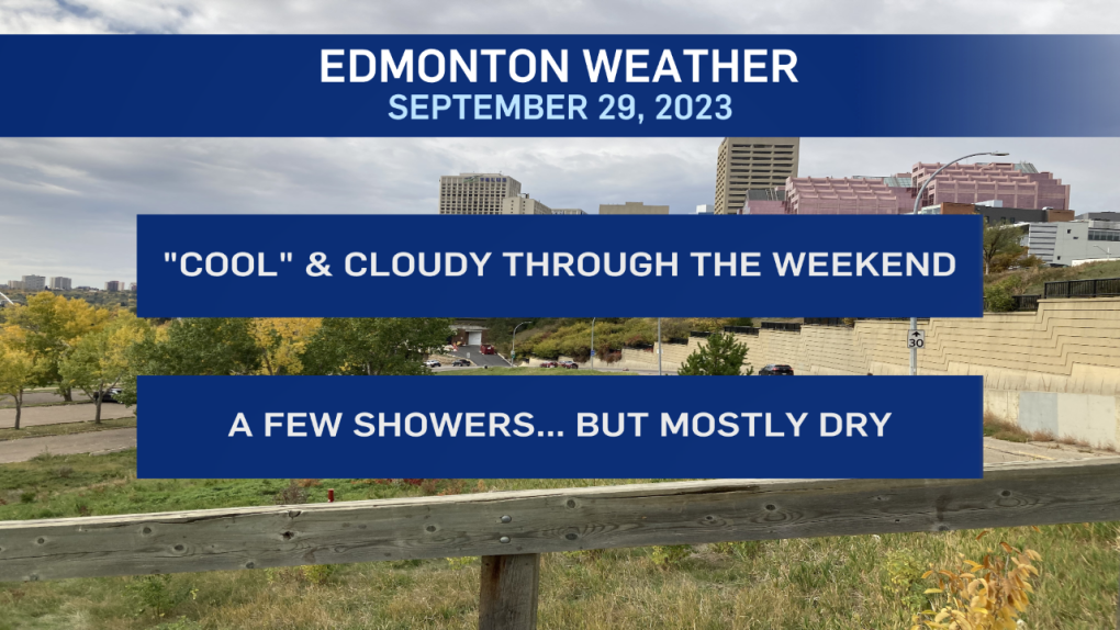 Edmonton weather for Sept. 29 Cloudy, cooler CTV News