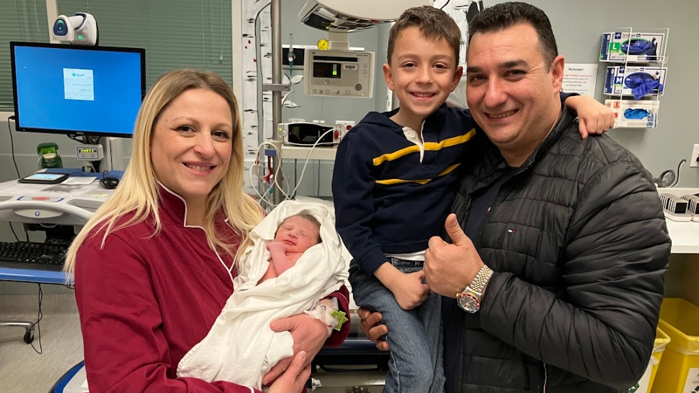 First baby born in 2024 arrives right at midnight