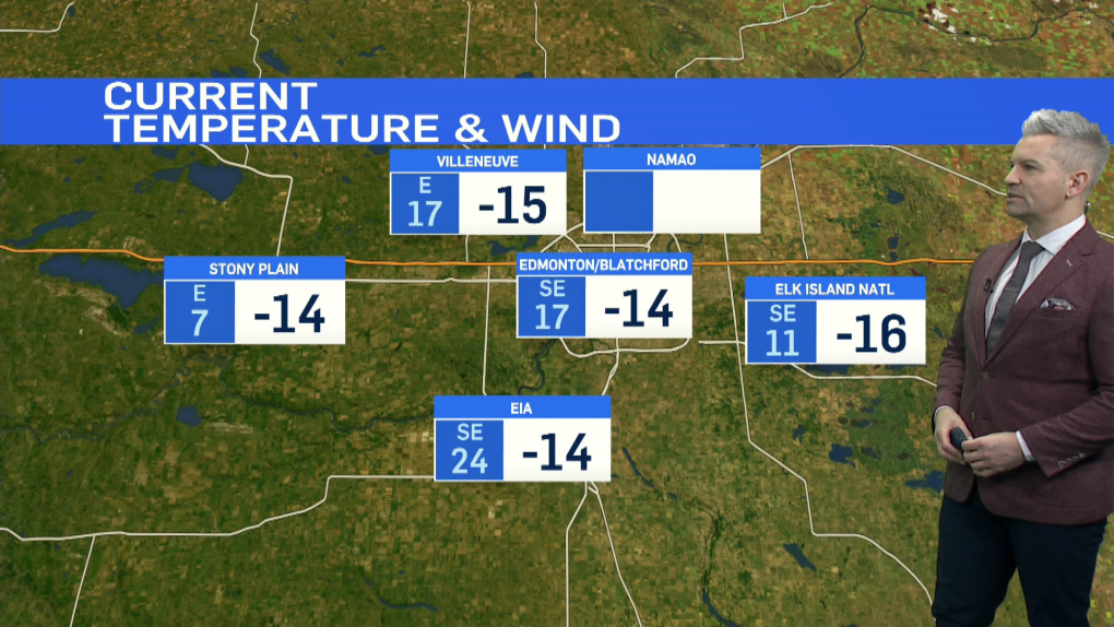 Today coldest day of the week. 0 C by Friday!