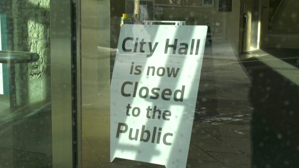 Edmonton City Hall still closed after shooting