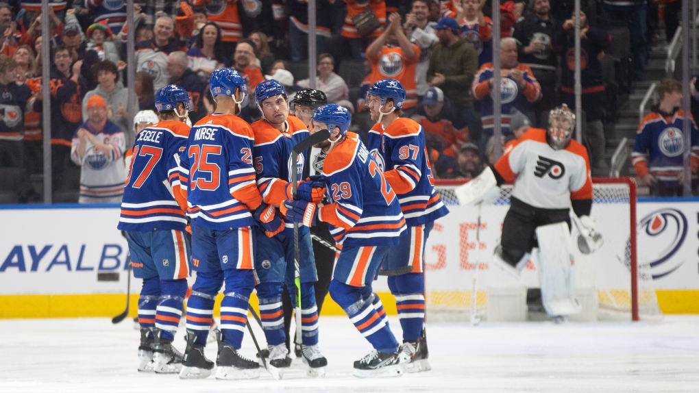 Oilers beat Flyers 52 CTV News