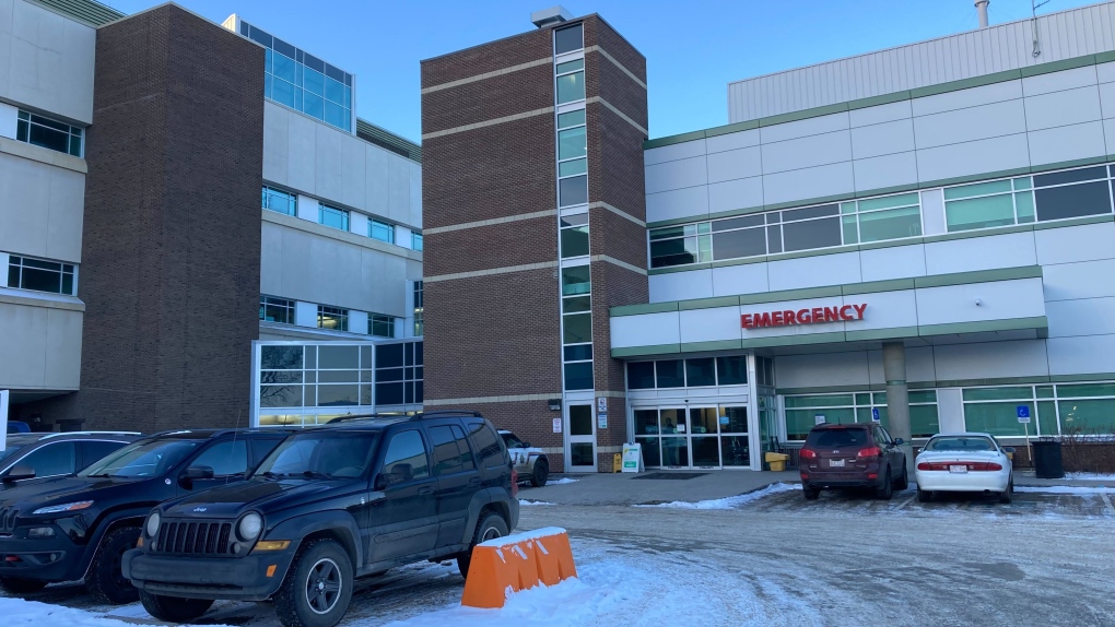 Red Deer Regional Hospital Centre. (Brandon Lynch/CTV News Edmonton)
