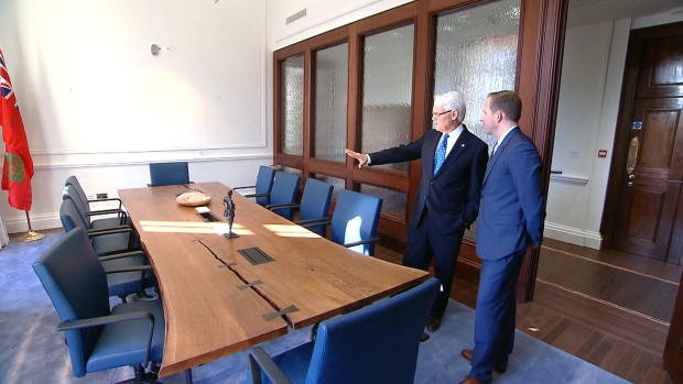 The Manitoba Room at Canada House