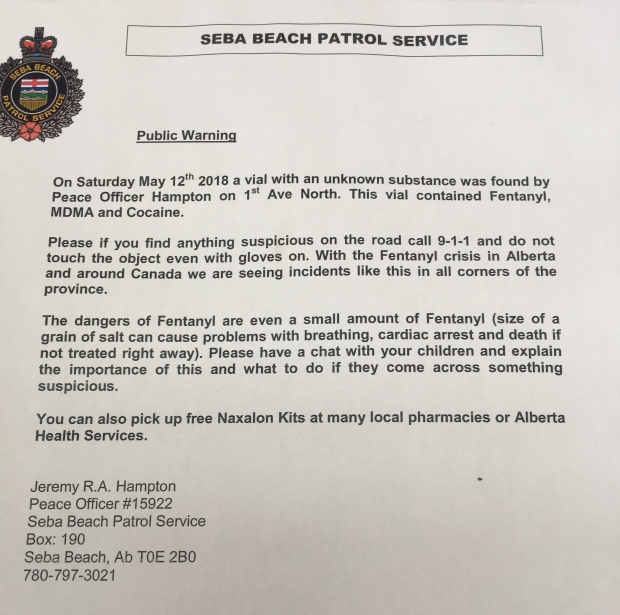 Notices around Seba Beach