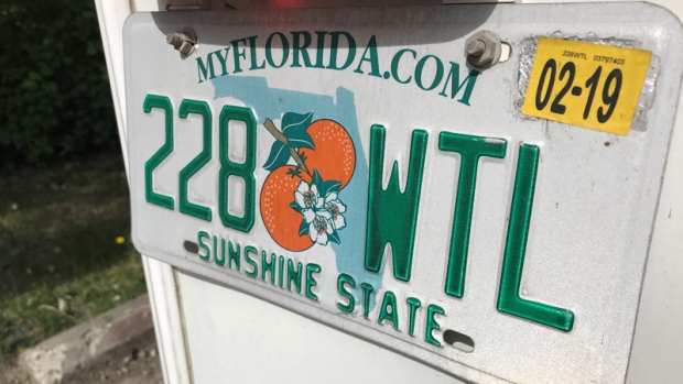 Florida plate