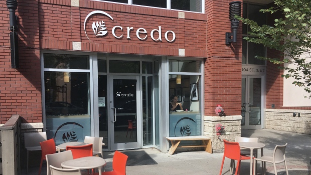 Credo on 104 Street in Edmonton.