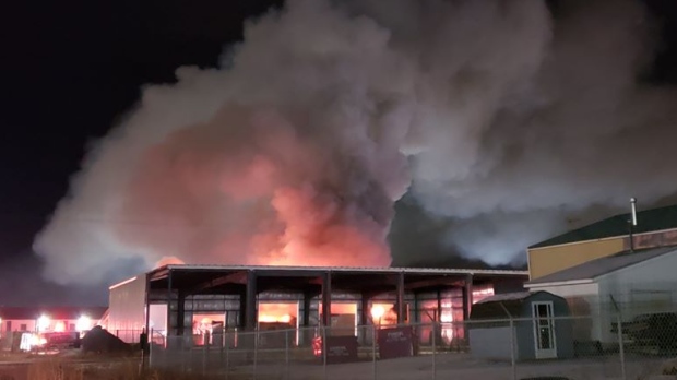 Ponoka Slaughterhouse Fire