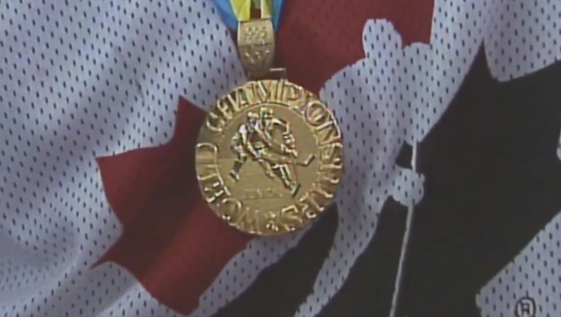 Canada '95 World Juniors gold medal
