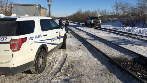 Feb 19 2020 Acheson CN Rail blockade