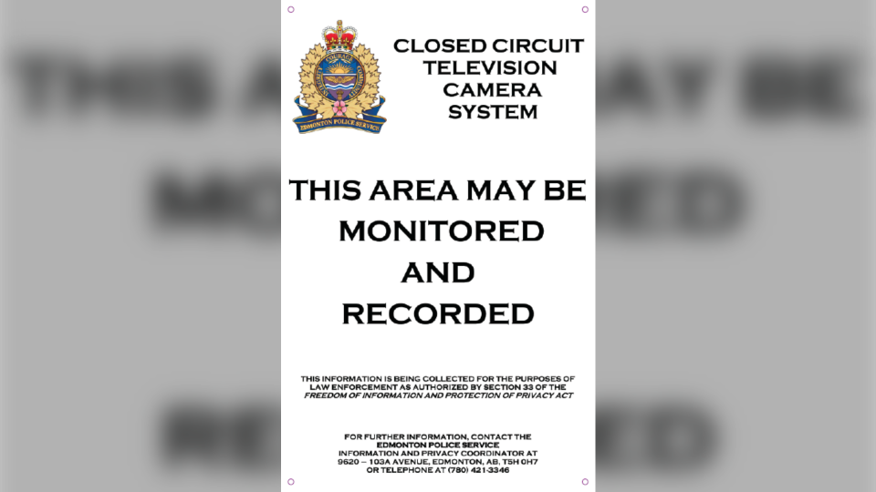 CCTV Edmonton Police