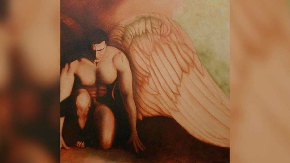 Archangel Michael by Michael Victoria Moore.