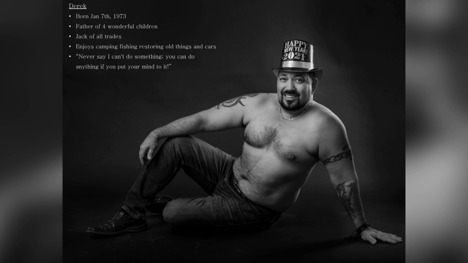 'It's a father figure': Charity calendar celebrates the dad bod | CTV News