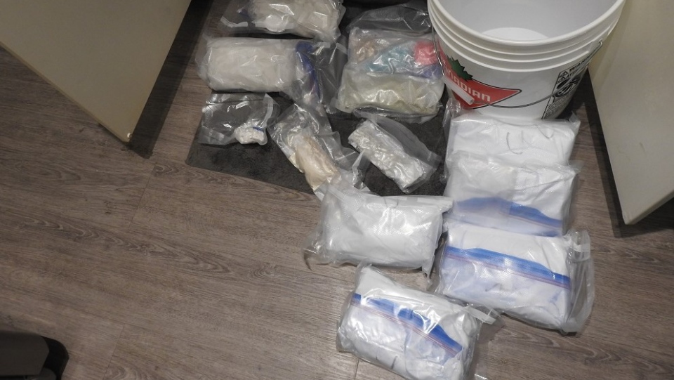 Firearms, drugs and buffing agents seized