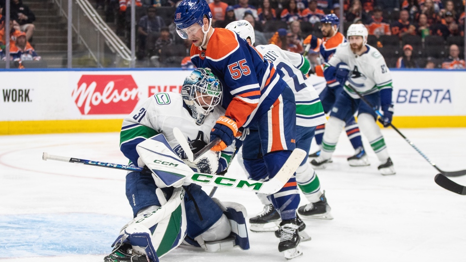 Oilers-Canucks playoffs Game 4